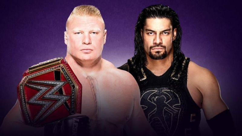 Brock Lesnar vs. Roman Reigns WrestleMania 34