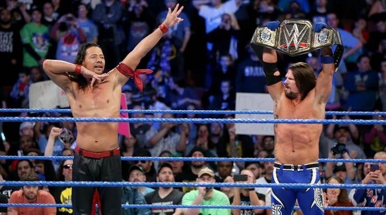 Aj Styles, Shinsuke Nakamura,