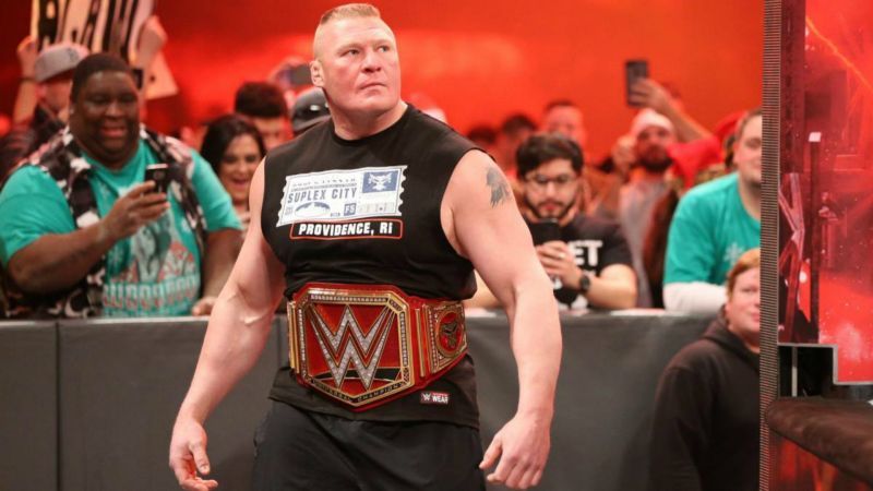 Brock Lesnar&#039;s WWE contract issues are one of the reasons Strowman has been relegated to WrestleMania 34 backup plan