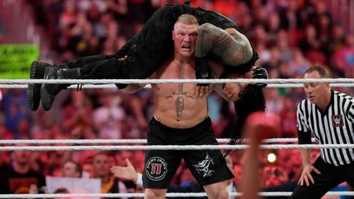 Lesnar assaulted Reigns multiple times last week.