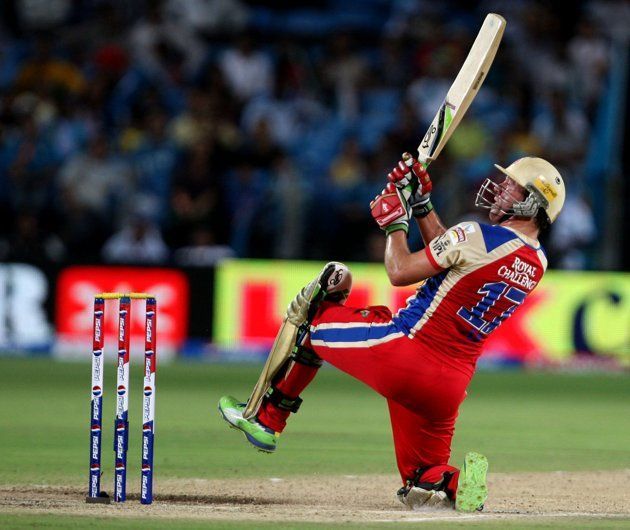 Image result for AB de Villiers &acirc; 387.50 vs Pune Warriors India (2013)