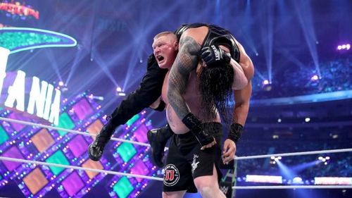 Image result for roman reigns brock lesnar sportskeeda