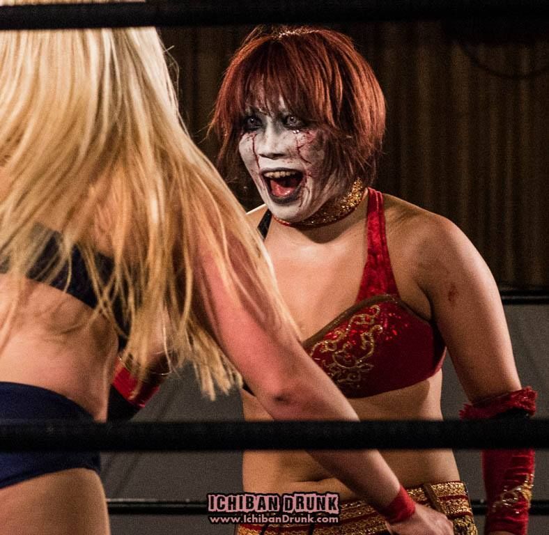 As Kana, Asuka terrified her foes.