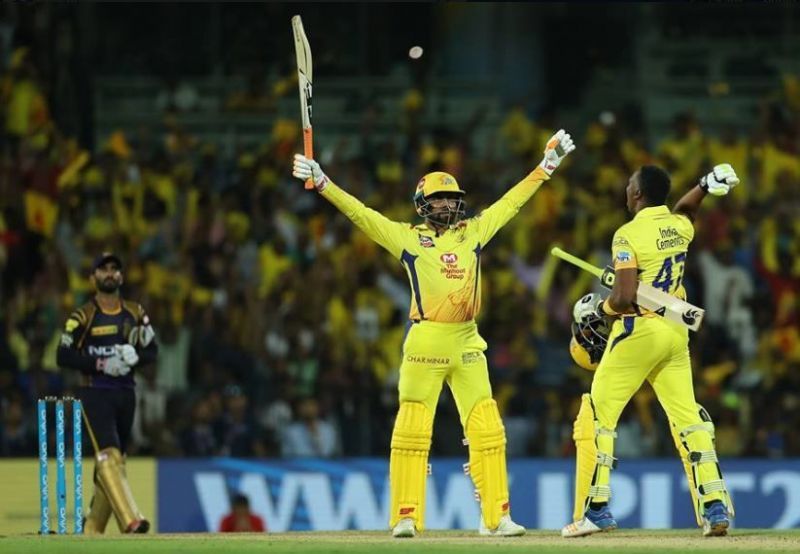 Dwayne Bravo gave away 50 runs from his three overs (Image: FB/CSK)