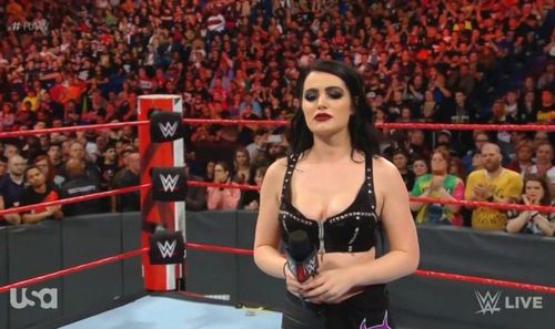 Paige announced her retirement on Raw