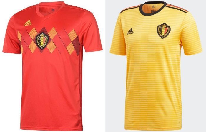 Belgium World Cup 2018 Home Away Kits