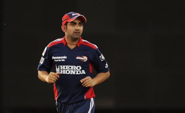 Gambhir captained DD in 2010