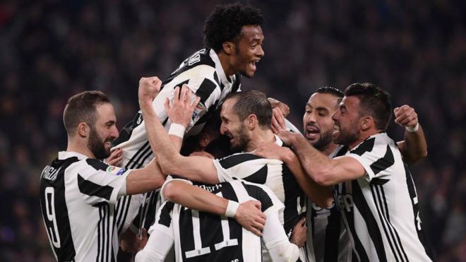 Juventus increase the lead at the top to four points