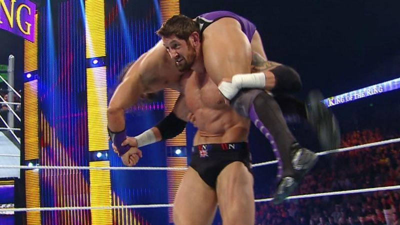 Neville&#039;s flashy offense and eye-popping finisher were no match for Barrett&#039;s fireman&#039;s carry and elbow to the face.