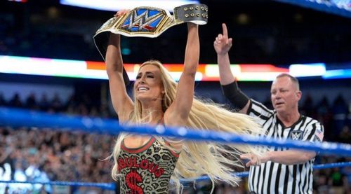 Carmella is the current SmackDown Women's Champion 