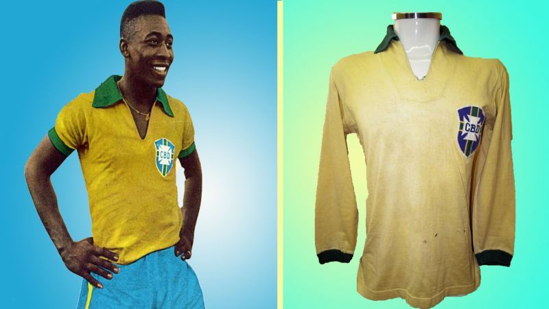 Pele&#039;s 1962 world cup kit