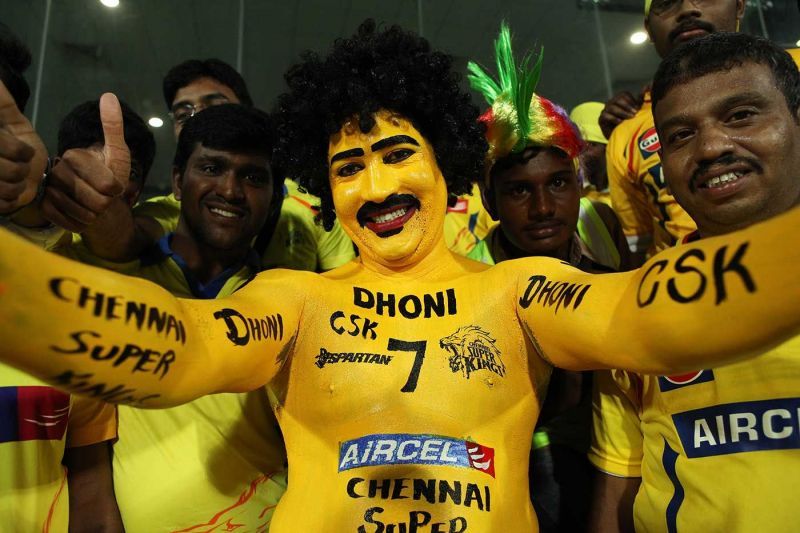 Image result for CSK paint man