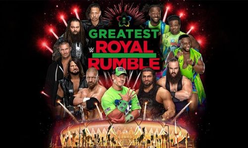 Fifty men will compete in the largest Royal Rumble-style match in WWE's history.