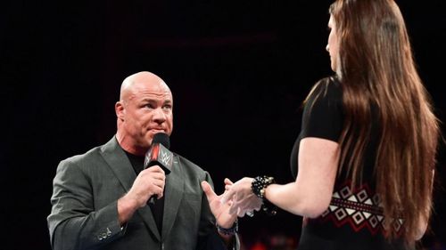 Kurt Angle's message was indeed quite hilarious