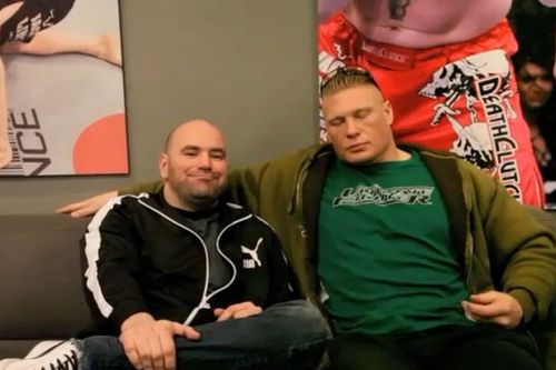 Dana White opens up on Brock Lesnar's UFC contract