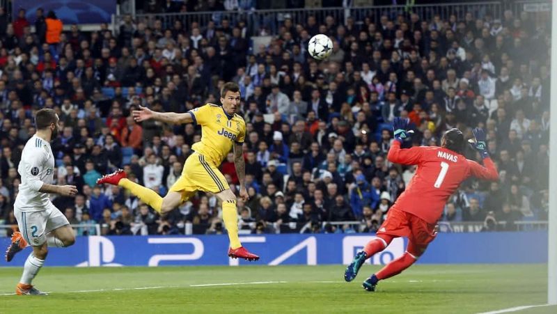 Mario Mandzukic exploited Real Madrid&#039;s lack of ariiel prowess in the 2nd leg of UCL quarter-final.