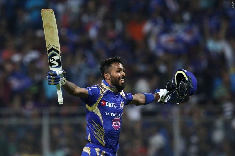 Hardik Pandya hit the winning runs