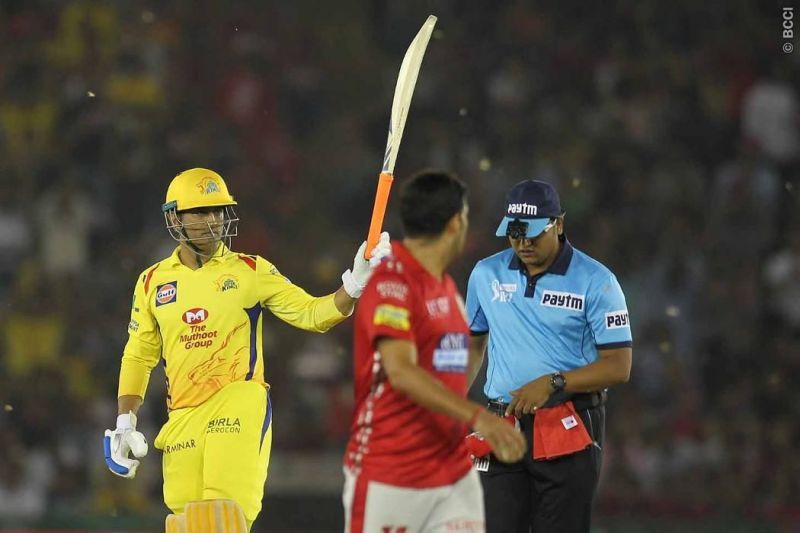 MS Dhoni was at his best on Sunday night(Image courtesy: BCCI)