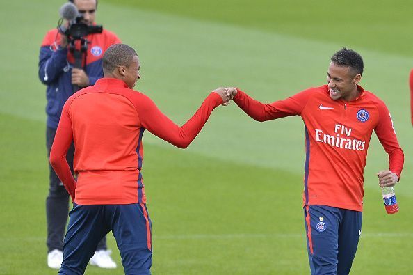 Paris Saint Germain Training Session