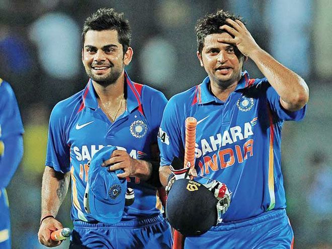 Image result for virat vs raina