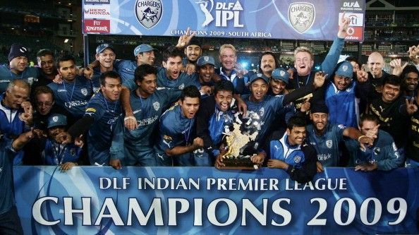 The Deccan Chargers are the only currently-defunct team who have won the IPL 