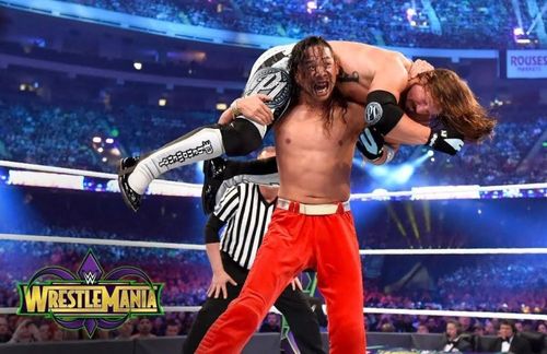 A few fans reportedly caused a ruckus during the WWE Championship match at WrestleMania 34