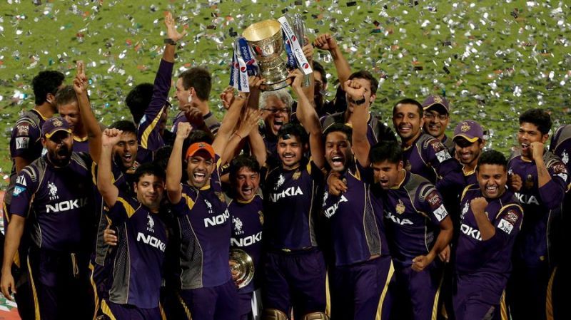Kolkata Knight Riders won the first of their two titles that year