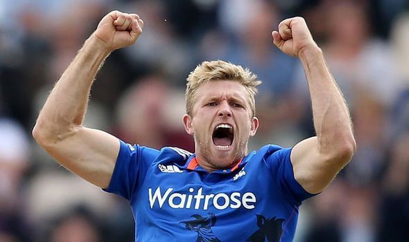 David Willey has represented England in 20 T20 matches 