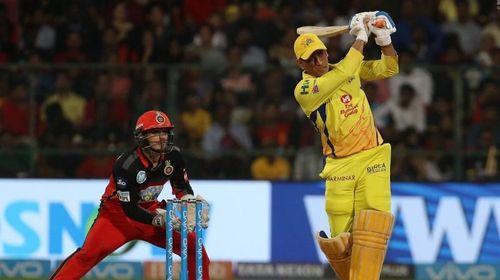 Image result for dhoni vs rcb