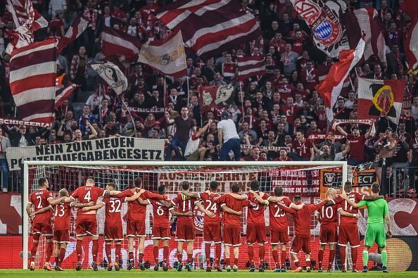 Bayern Munich beat a Spanish side in the UCL knockout stages for the first time in five years 