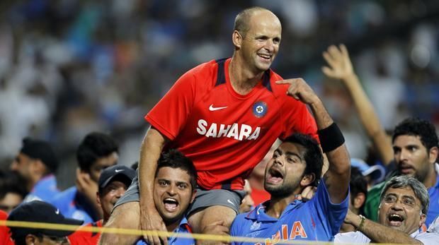 The Indian team won their second 50-overs World Cup under the tutelage of Kirsten