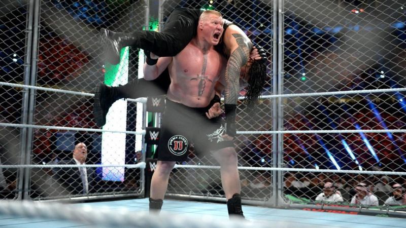 Brock Lesnar Roman Reigns Greatest Royal Rumble Universal Champion