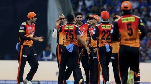 SRH won against Mumbai Indians