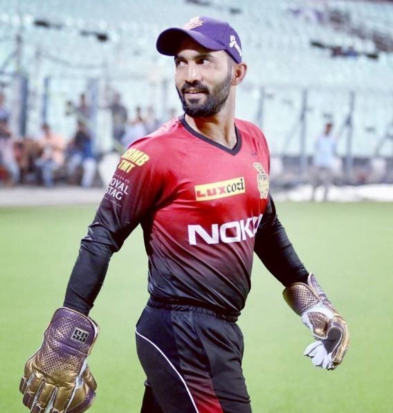 Can Dinesh Karthik lead the team to its third IPL title? (Image: FB/KKR)