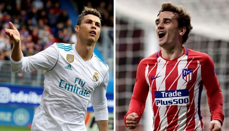 Real Madrid played host to Atletico in the Madrid derby