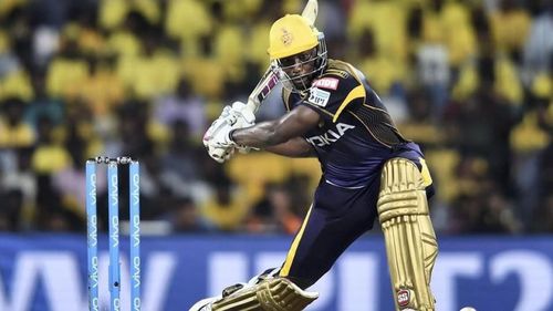 Russel batted like a demon against Chennai.