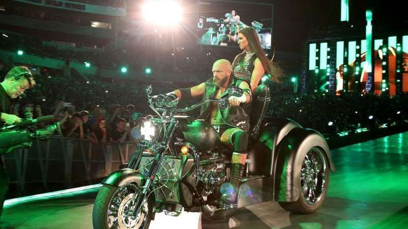 Triple H's entrance for WrestleMania 33