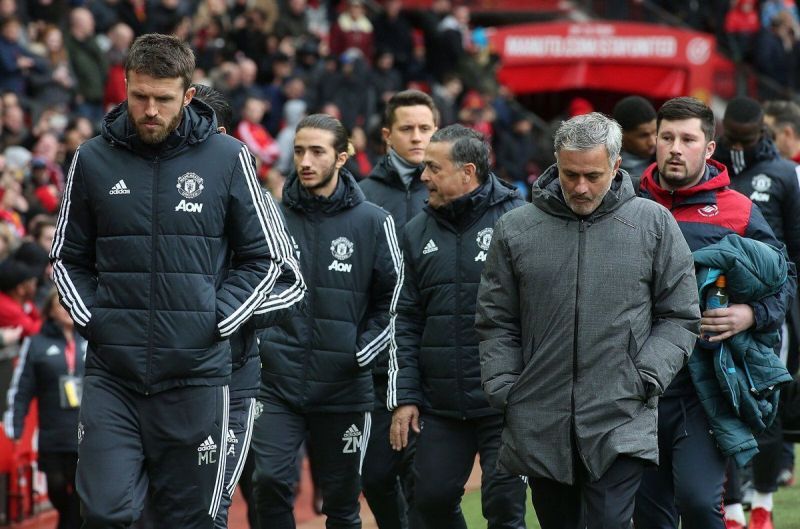 The English midfielder made his coaching debut for Manchester united