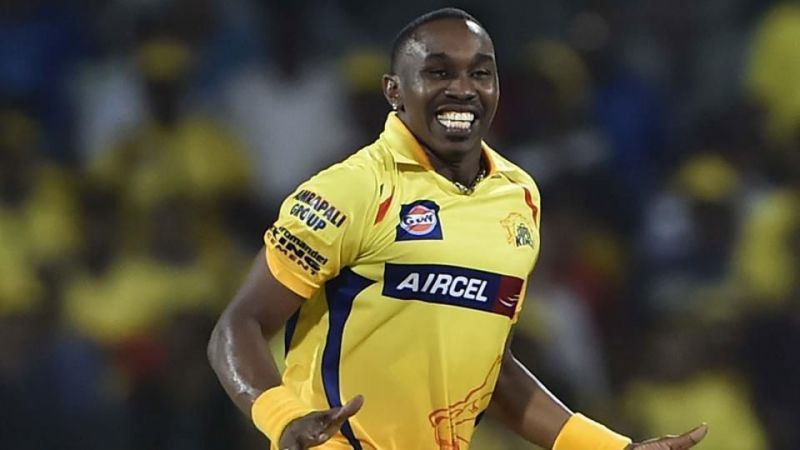 Image result for IPL 2018, CSK vs KKR Dwayne Bravo CSK 2018