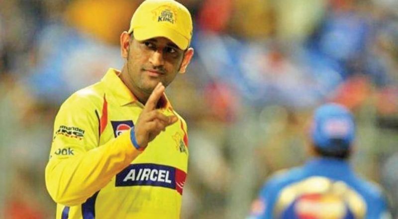 Image result for MS Dhoni CSK