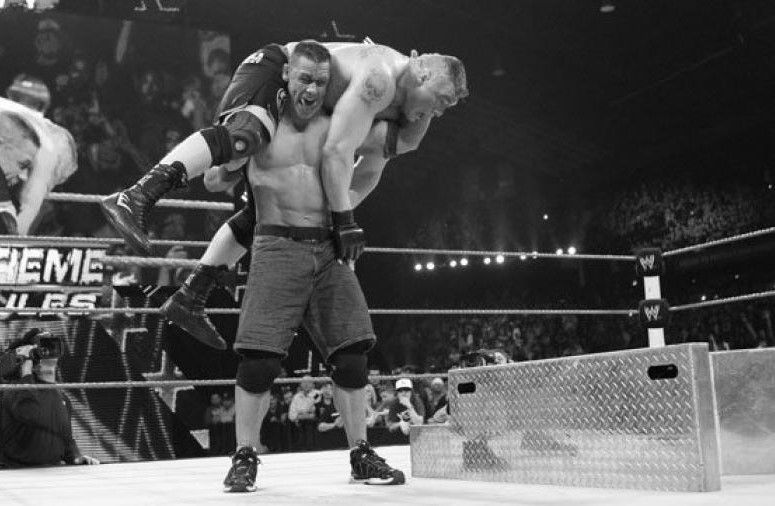 Cena and Lesnar put on a match for the ages at Extreme Rules 2012