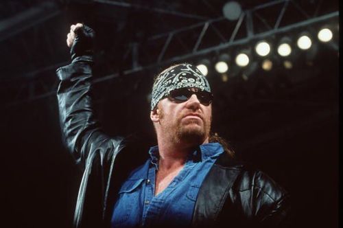 World Wrestling Federation's Wrestler Undertaker Poses June 2000 In Los Angeles Ca