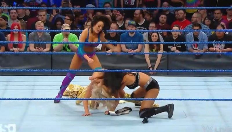 Peyton Royce and Billie Kay debuted on SmackDown Live 