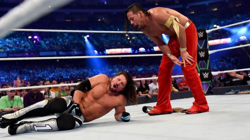 Nakamura is definitely not done with AJ Styles yet