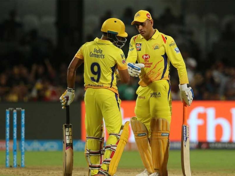Rayudu and Dhoni were simply spectacular with the bat tonight