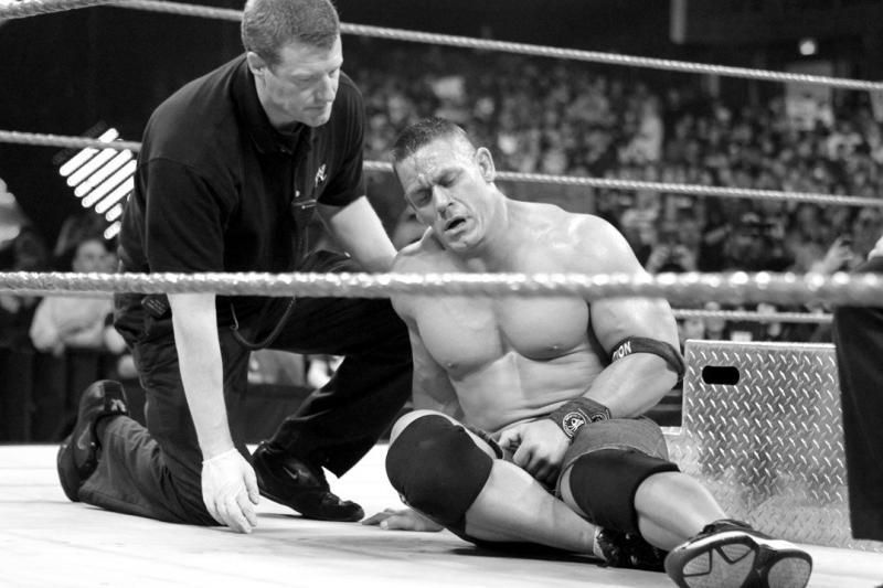 Image result for wwe john cena blood