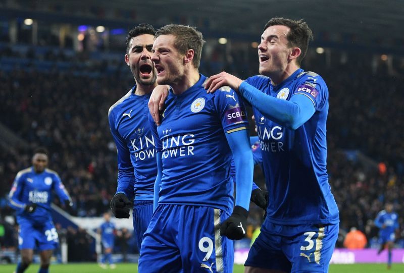 Jamie Vardy has been on fire for the Foxes of late