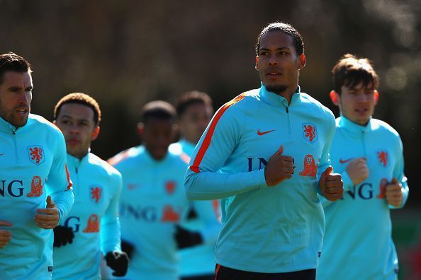 Netherlands Training session