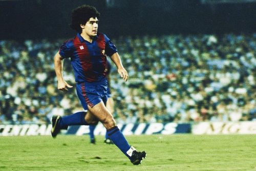 Maradona was good for Barca but didn't stay long enough to become a club legend