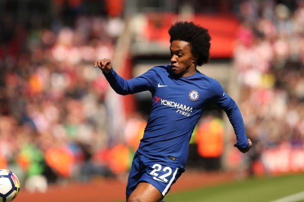 Willian shares a good relationship with Mourinho